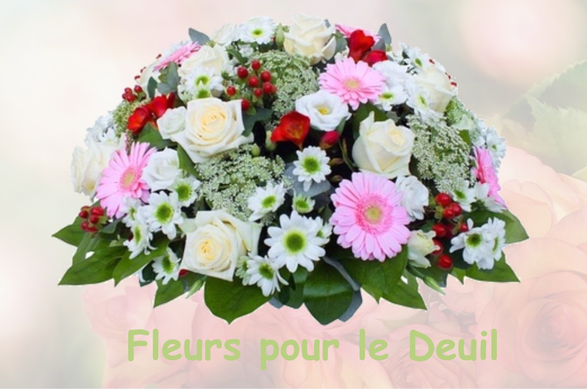 fleurs deuil VILLAINES-SOUS-LUCE